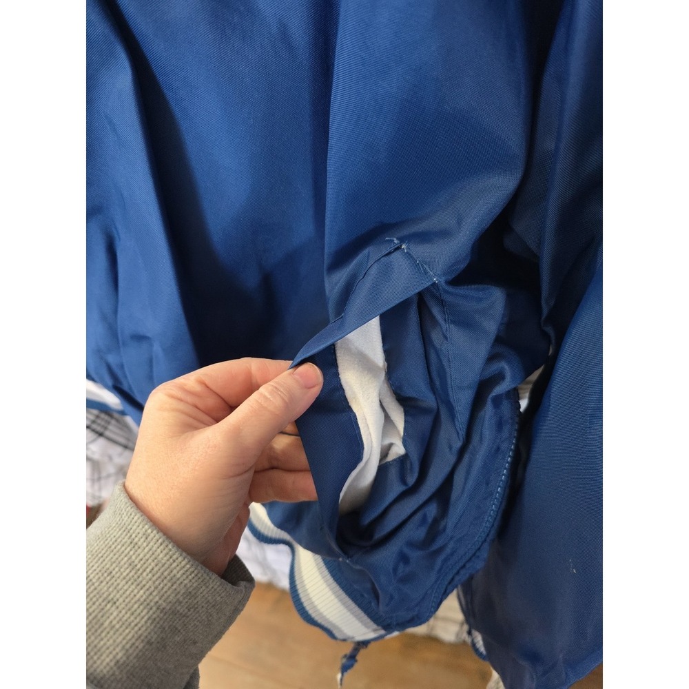 Vintage Starter NFL Pro Line Dallas Cowboys Windbreaker Pullover Blue XXL‎ - Picture 6 of 9